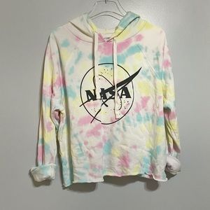 Grayson Threads Tie Dye NASA Graphic Hoodie